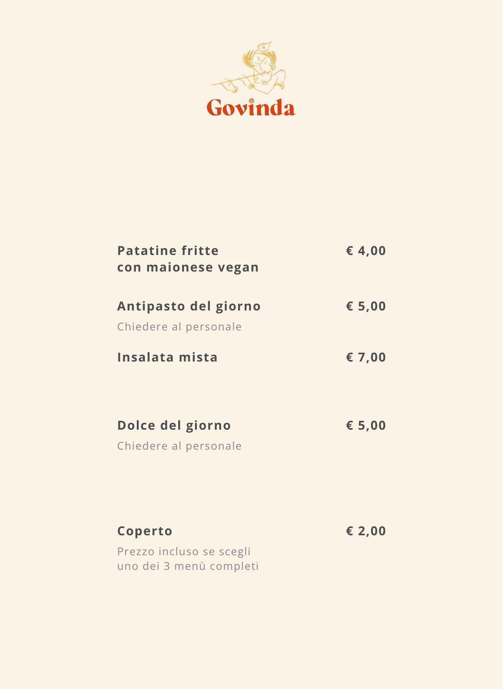 Page du menu 4