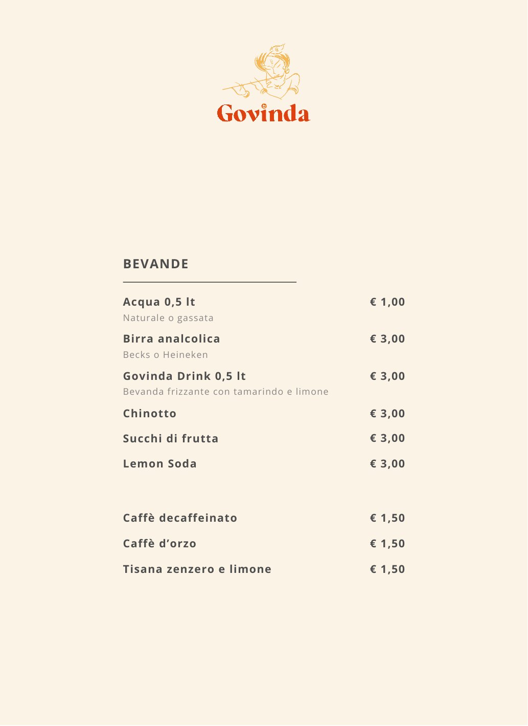 Page du menu 5